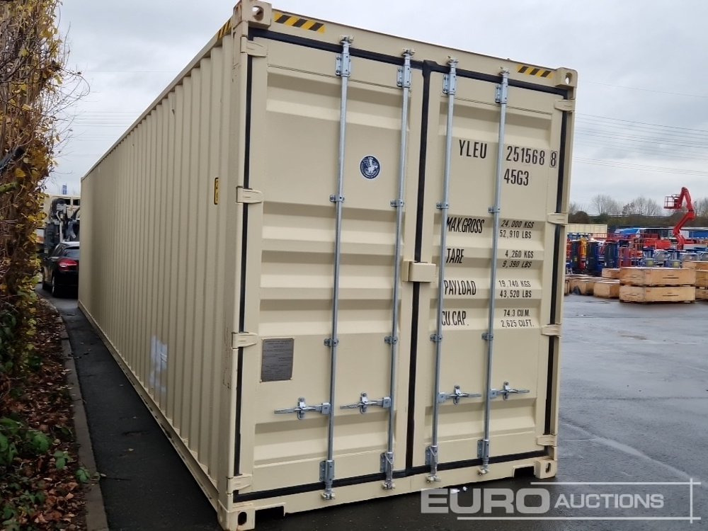 2025 40' HQ Container, One Side 4 Doors, One End Door - Conteneur maritime: photos 4 2025 40' HQ Container, One Side 4 Doors, One End Door - Conteneur maritime: photos 4