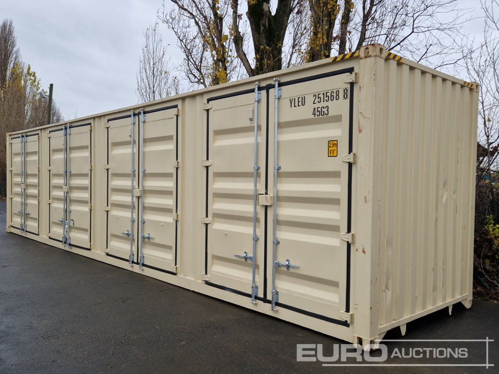 2025 40' HQ Container, One Side 4 Doors, One End Door - Conteneur maritime: photos 2 2025 40' HQ Container, One Side 4 Doors, One End Door - Conteneur maritime: photos 2