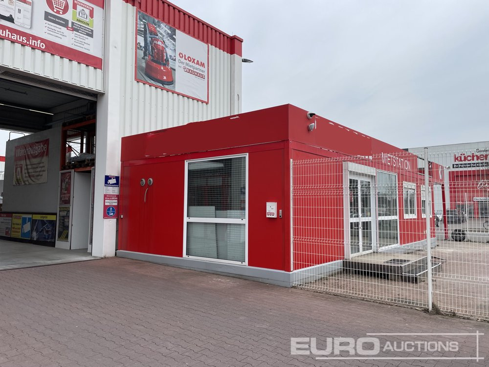 Container Module Office, 70m², 5 no. Containers (14m²), 2,4 Meter x 6.0 Meter (Must be Collected in Speyer, Germany by 29.05.2025, Seller will Disassemble Containers by Confirmed Loading Day) - Conteneur maritime: photos 1 Container Module Office, 70m², 5 no. Containers (14m²), 2,4 Meter x 6.0 Meter (Must be Collected in Speyer, Germany by 29.05.2025, Seller will Disassemble Containers by Confirmed Loading Day) - Conteneur maritime: photos 1