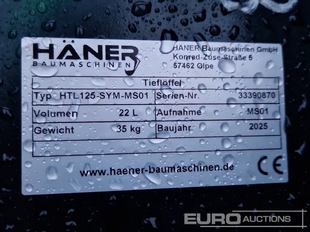Godet neuf Häner HTL120: photos 14