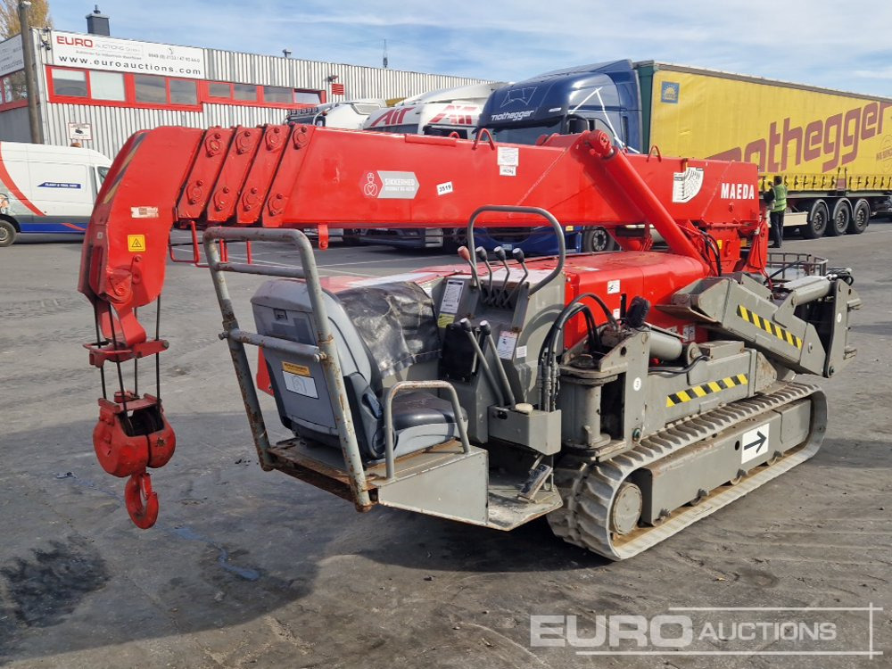 Maeda MC-305C - Mini grue: photos 5 Maeda MC-305C - Mini grue: photos 5