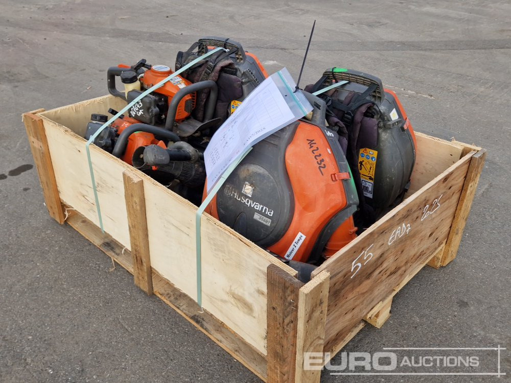 Pallet of Husqvarna Leafblowers, Hedge Trimmers - Matériel de chantier: photos 3 Pallet of Husqvarna Leafblowers, Hedge Trimmers - Matériel de chantier: photos 3