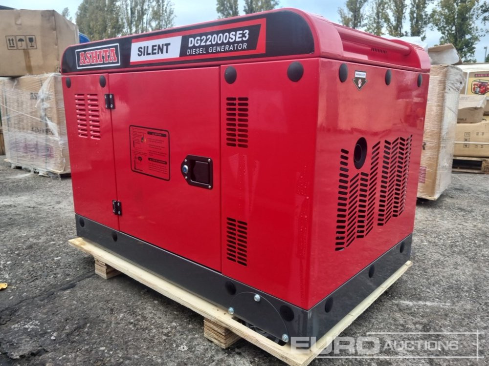 Groupe électrogène Unused Ashita Power DG22000SE3: photos 7