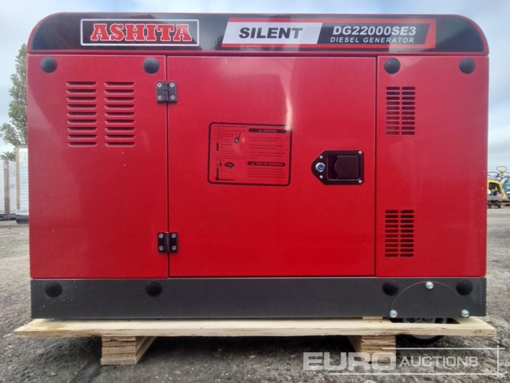 Groupe électrogène Unused Ashita Power DG22000SE3: photos 6