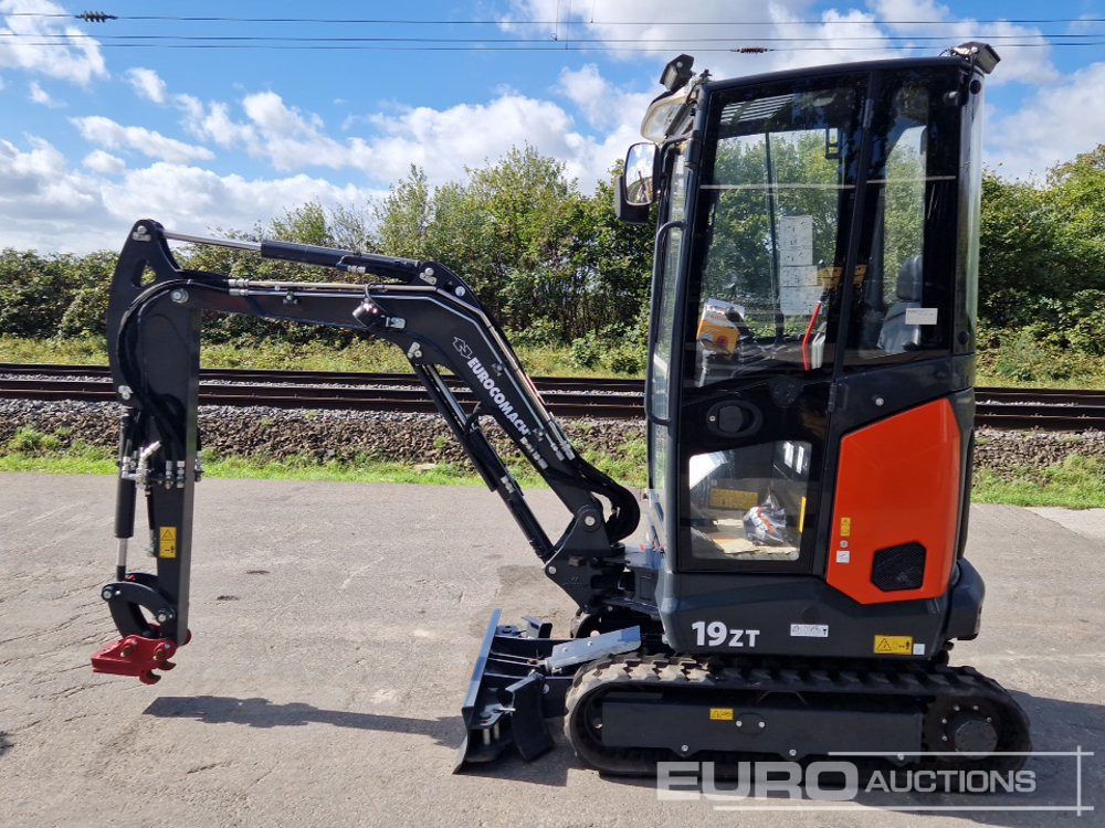 Unused Eurocomach 19ZT - Mini pelle: photos 2 Unused Eurocomach 19ZT - Mini pelle: photos 2