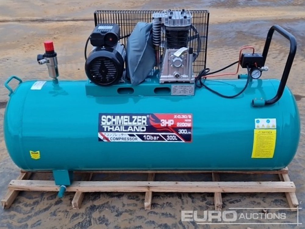 Unused Schmeltzer Z-0.30/8 - Compresseur d'air: photos 2 Unused Schmeltzer Z-0.30/8 - Compresseur d'air: photos 2