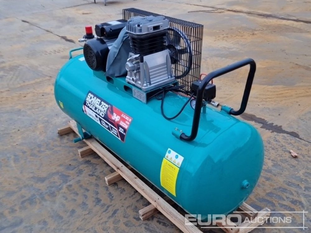 Unused Schmeltzer Z-0.30/8 - Compresseur d'air: photos 3 Unused Schmeltzer Z-0.30/8 - Compresseur d'air: photos 3