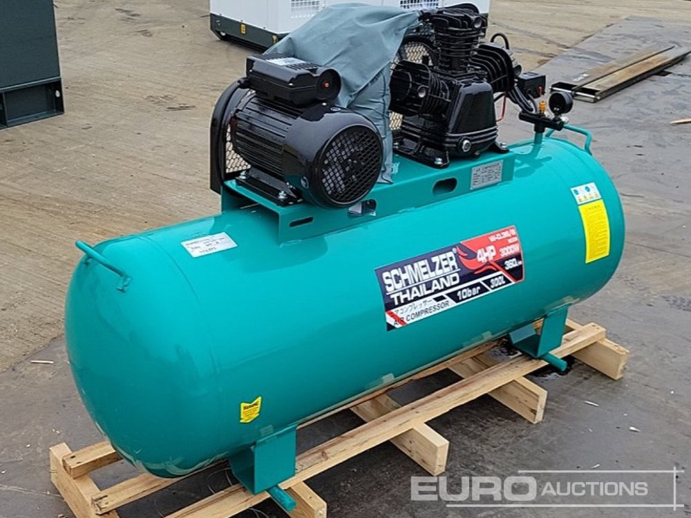 Unused Schmelzer W-0.36/8 - Compresseur d'air: photos 3 Unused Schmelzer W-0.36/8 - Compresseur d'air: photos 3