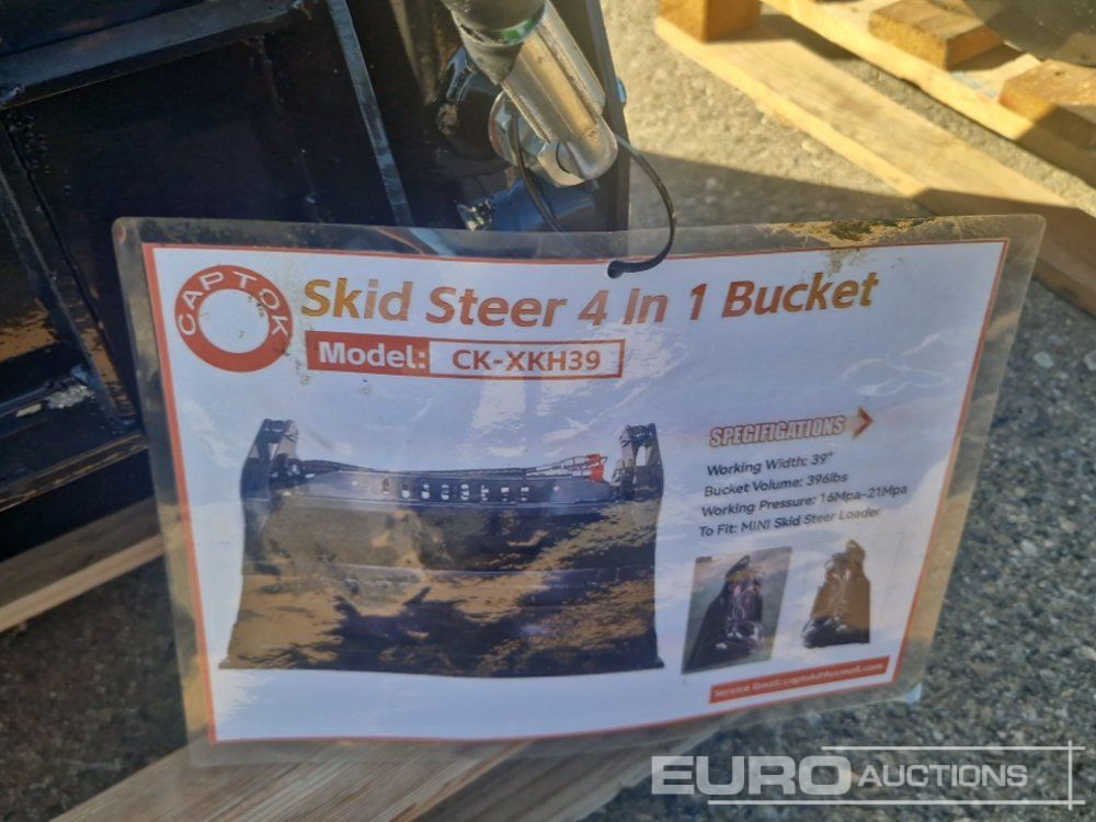 Unused 2025 Captok CK-XKH39F - Accessoire pour Pelle: photos 5 Unused 2025 Captok CK-XKH39F - Accessoire pour Pelle: photos 5