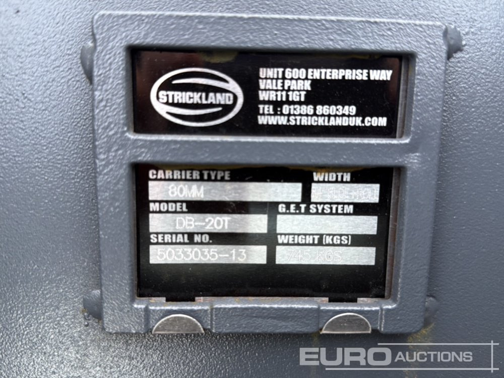 Strickland DB-20T - Godet: photos 5 Strickland DB-20T - Godet: photos 5