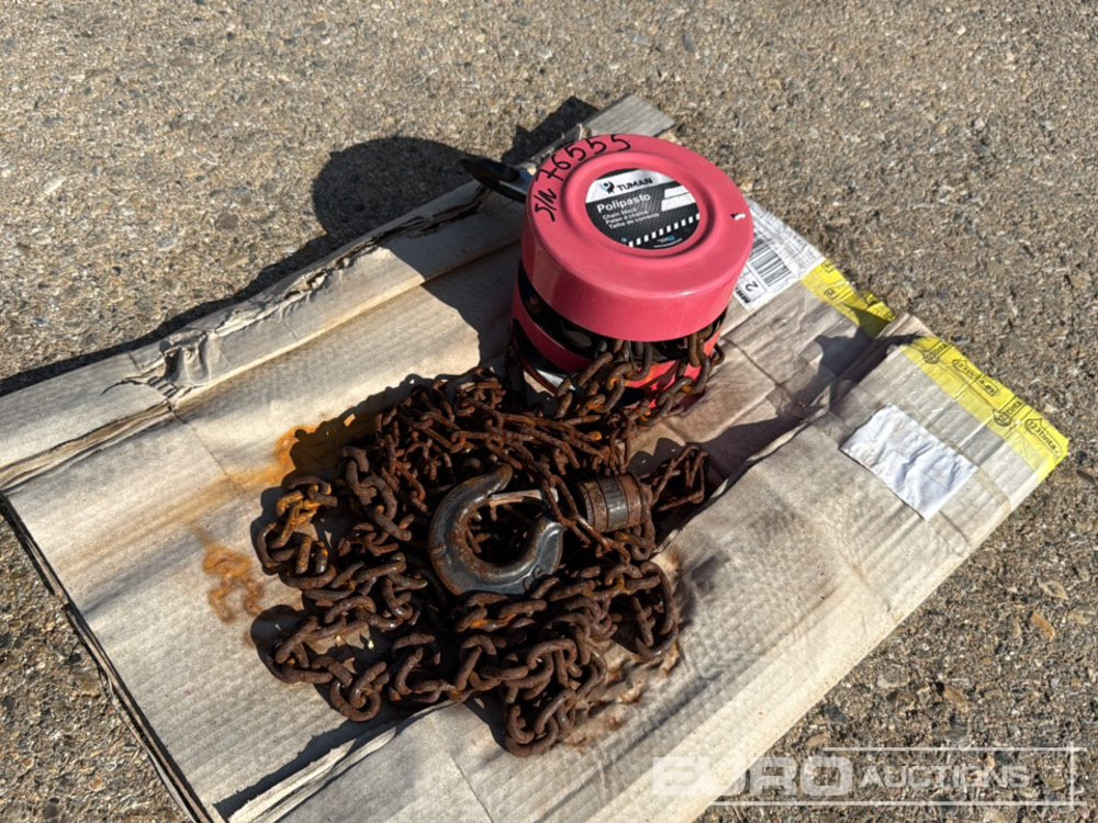 Tuman 1 Ton Chain Block - Matériel de chantier: photos 1 Tuman 1 Ton Chain Block - Matériel de chantier: photos 1