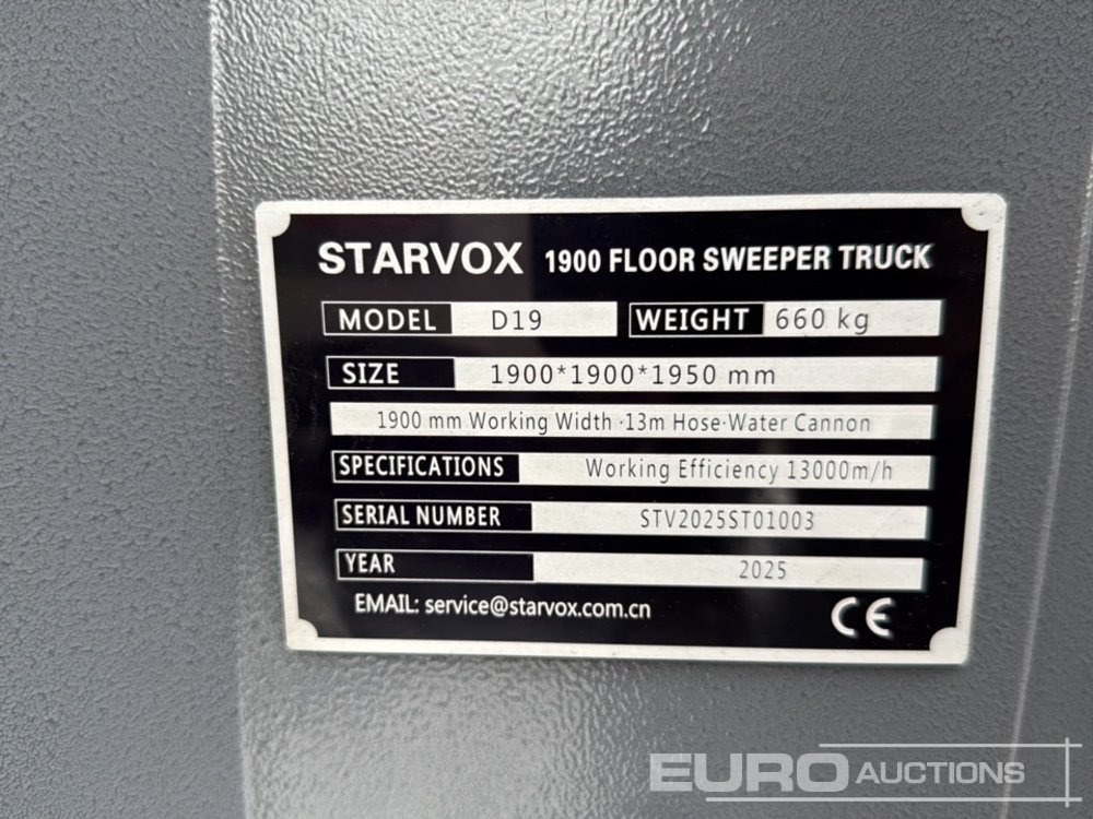 Matériel de chantier Unused 2025 STARVOX D19: photos 28