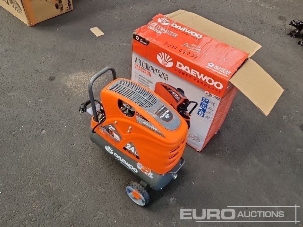 Unused Daewoo DAAC24DN - Compresseur d'air: photos 2 Unused Daewoo DAAC24DN - Compresseur d'air: photos 2