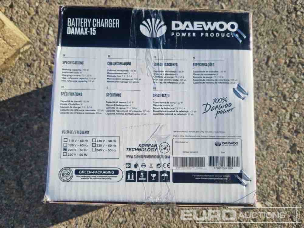 Équipement de garage Unused Daewoo DAMAX-15: photos 7