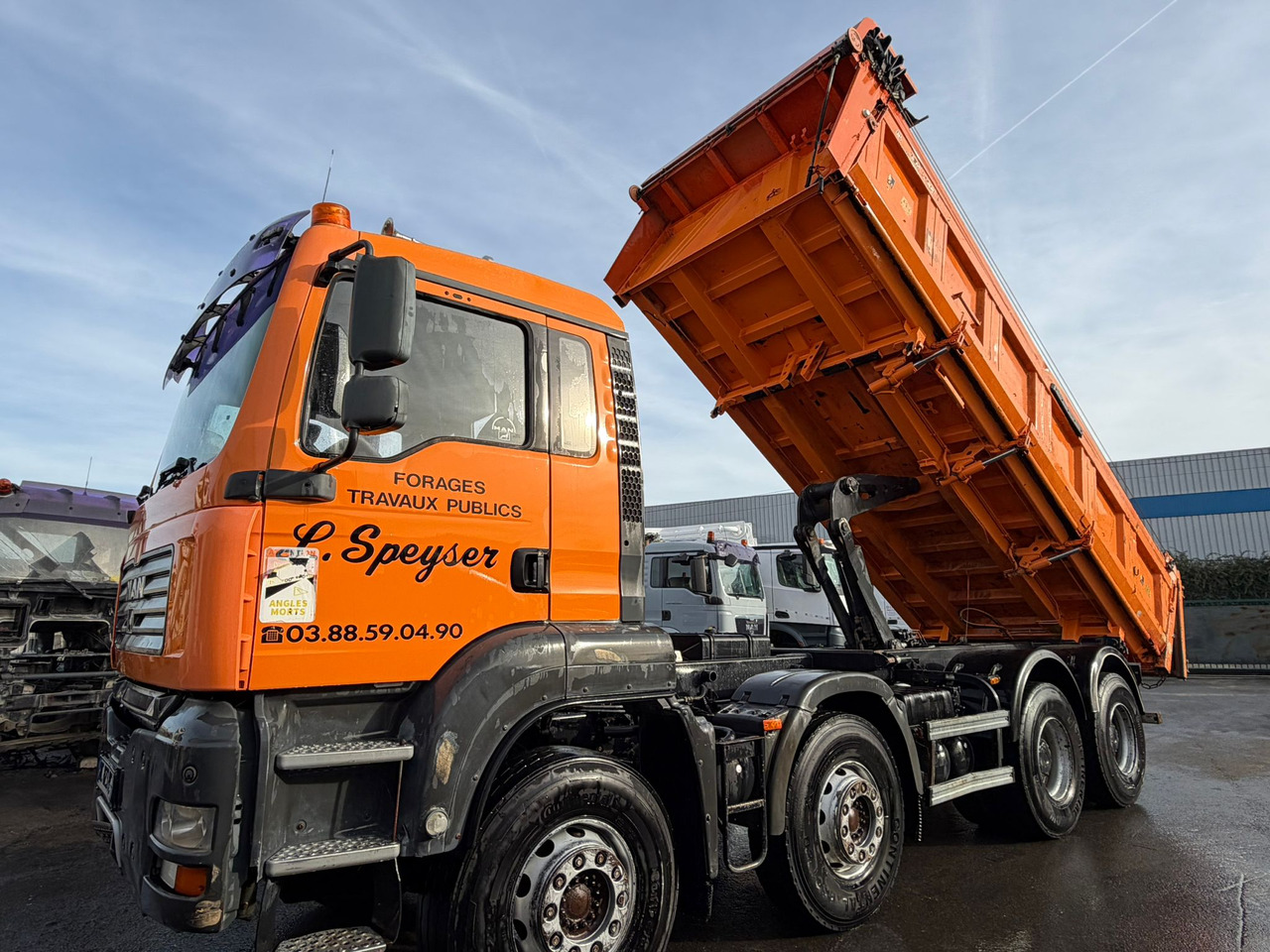 Camion benne arrière MAN avec benne Meiller BC-823-PC - Camion benne: photos 2 Camion benne arrière MAN avec benne Meiller BC-823-PC - Camion benne: photos 2