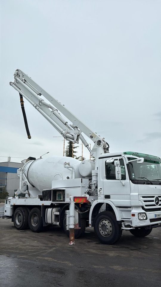 Camion mixo-pompe Mercedes Actros DS-840-FF - Camion malaxeur pompe: photos 5 Camion mixo-pompe Mercedes Actros DS-840-FF - Camion malaxeur pompe: photos 5