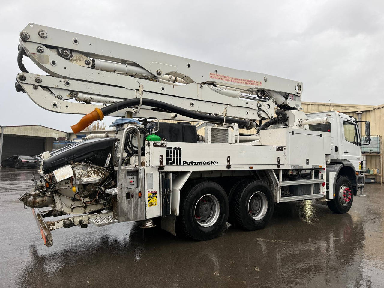 Camion pompe à béton 816-EQD-91 - Camion pompe: photos 5 Camion pompe à béton 816-EQD-91 - Camion pompe: photos 5