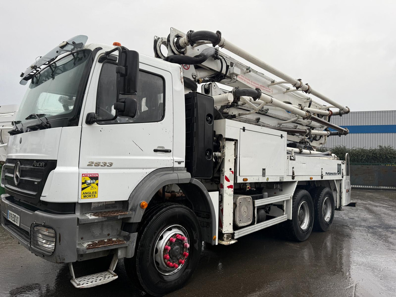 Camion pompe à béton 816-EQD-91 - Camion pompe: photos 2 Camion pompe à béton 816-EQD-91 - Camion pompe: photos 2