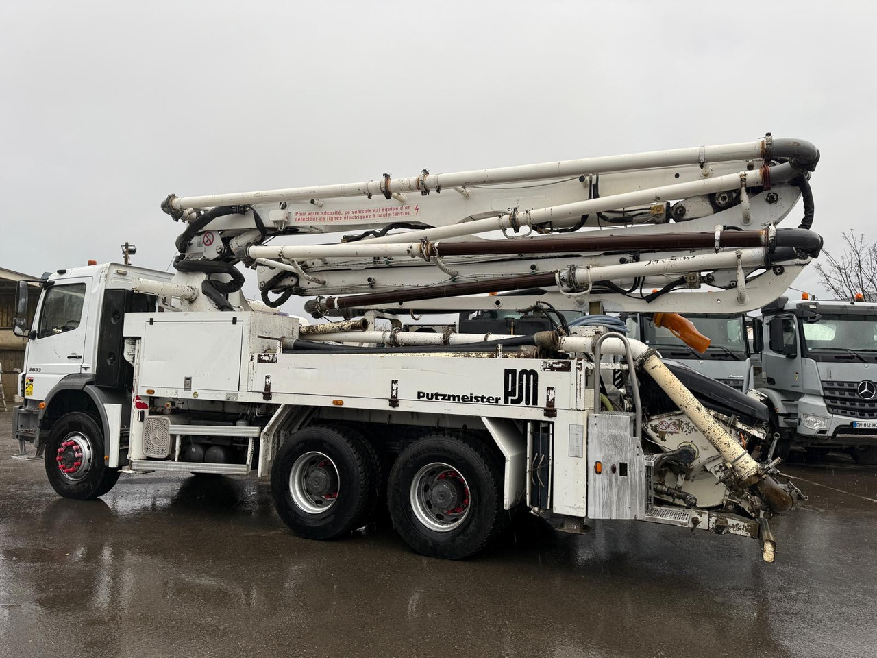 Camion pompe à béton 816-EQD-91 - Camion pompe: photos 4 Camion pompe à béton 816-EQD-91 - Camion pompe: photos 4