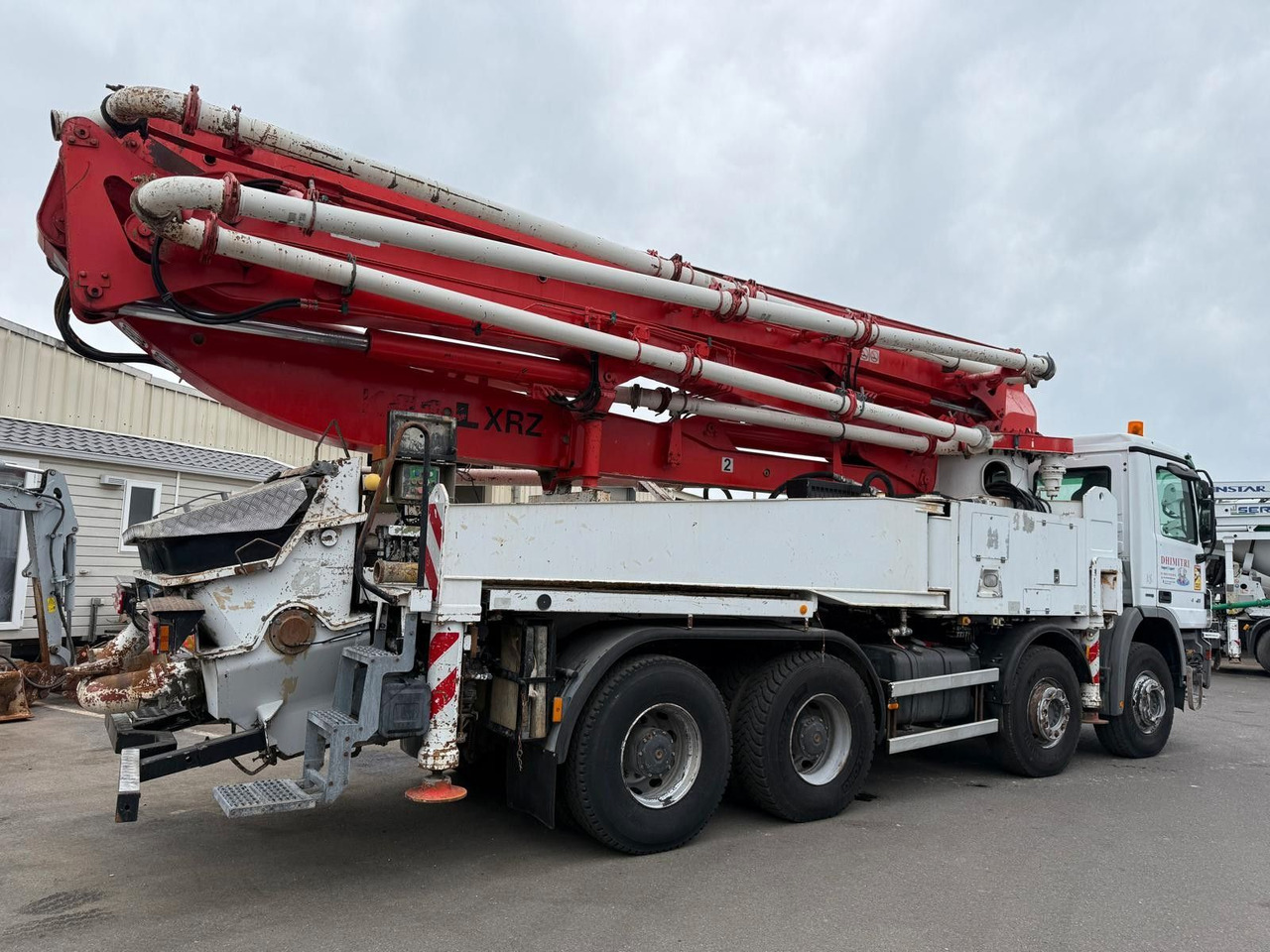 Mercedes-Benz Actros 4141 - Camion pompe: photos 4 Mercedes-Benz Actros 4141 - Camion pompe: photos 4