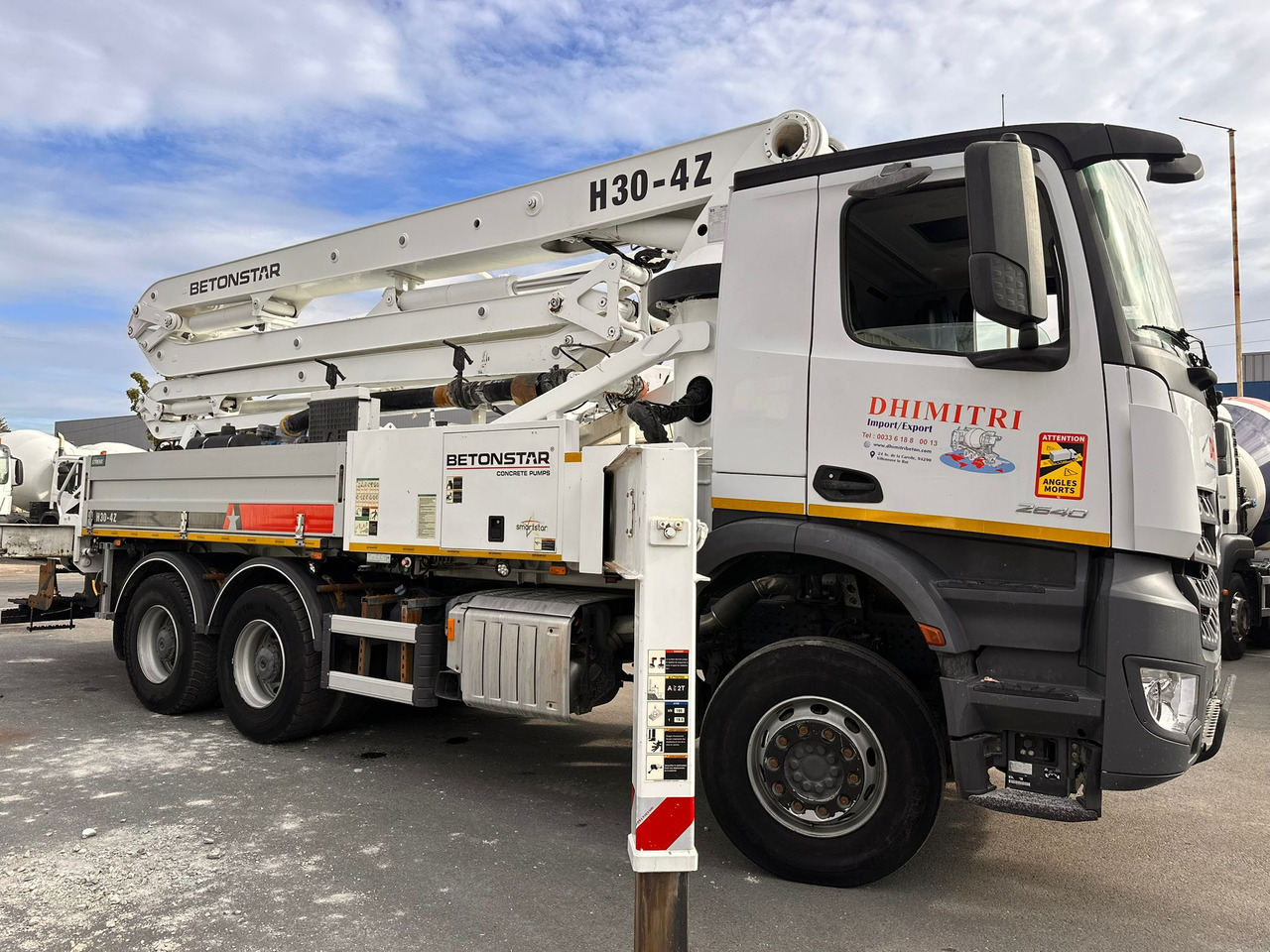 Pompe à béton BetonStar 30m avec cabine Mercedes Benz Arocs 2640 FY-472-KA Année 2021 - Camion pompe: photos 3 Pompe à béton BetonStar 30m avec cabine Mercedes Benz Arocs 2640 FY-472-KA Année 2021 - Camion pompe: photos 3