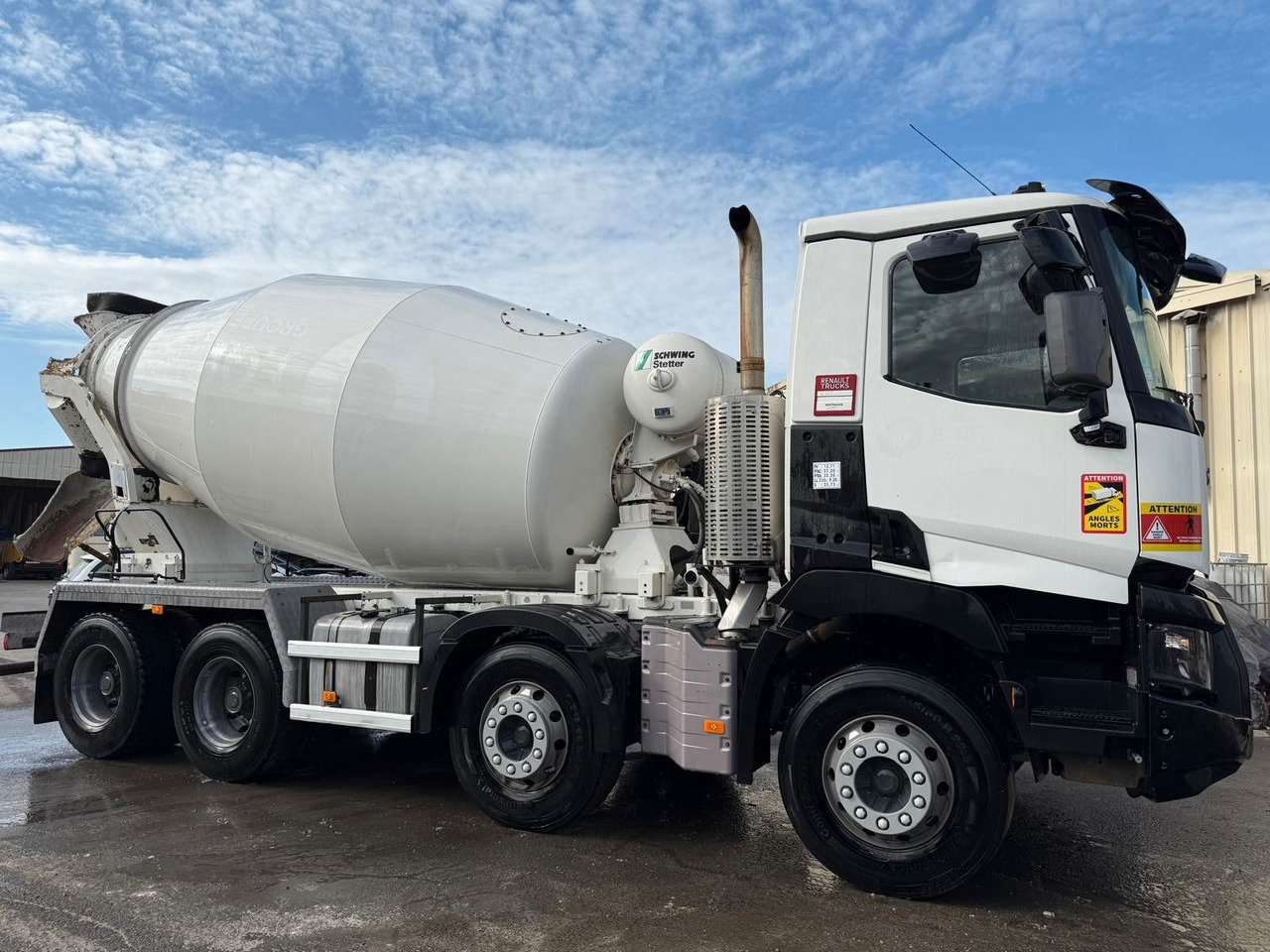 Renault C380 - Camion malaxeur: photos 2 Renault C380 - Camion malaxeur: photos 2