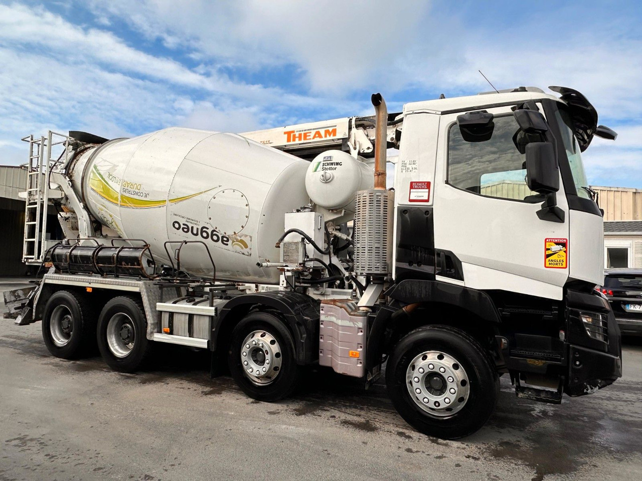 Renault C380 - Camion malaxeur: photos 2 Renault C380 - Camion malaxeur: photos 2