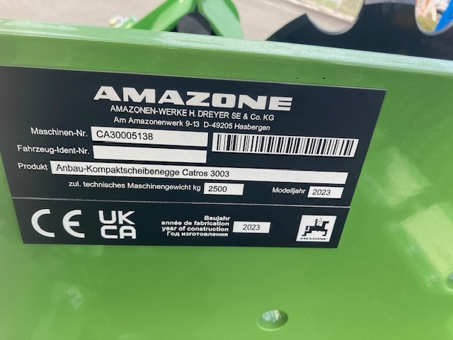 Amazone Catros 3003 - Cover crop: photos 4 Amazone Catros 3003 - Cover crop: photos 4