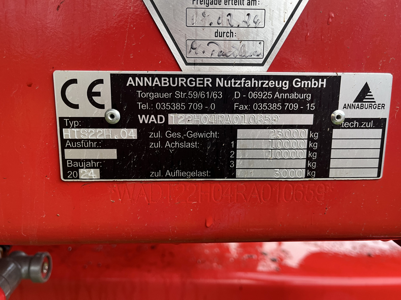 Annaburger Universalstreuer HTS 22H.04 - Distributeur d'engrais: photos 2 Annaburger Universalstreuer HTS 22H.04 - Distributeur d'engrais: photos 2