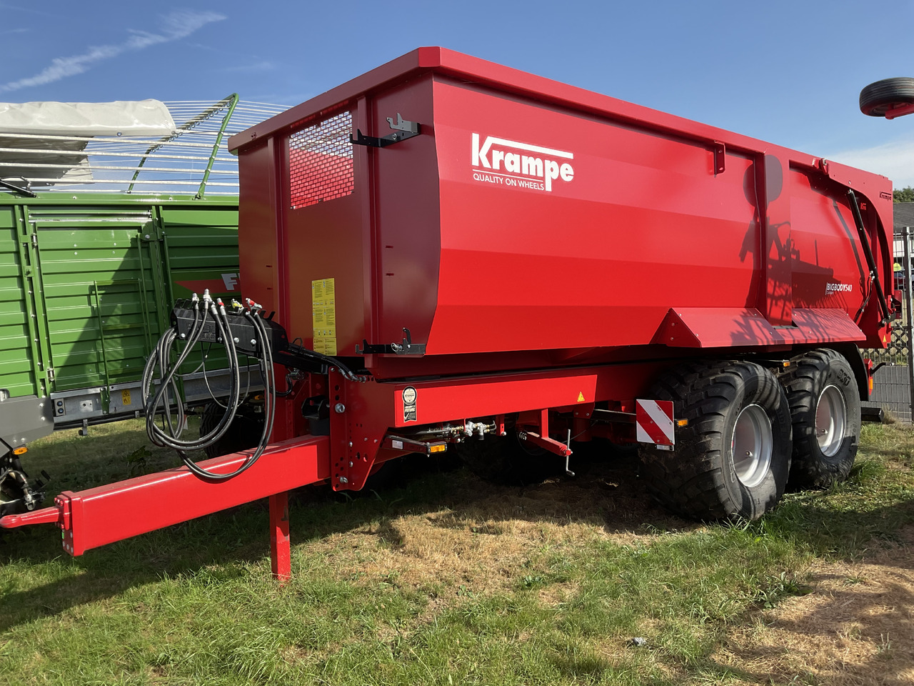 Krampe Big Body 540 Carrier - Camion benne: photos 1 Krampe Big Body 540 Carrier - Camion benne: photos 1