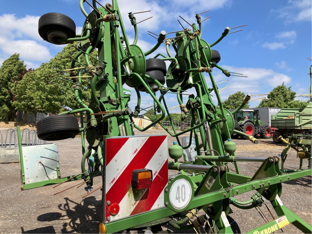 Krone KWT 8.82/8 - Faneuse: photos 4 Krone KWT 8.82/8 - Faneuse: photos 4