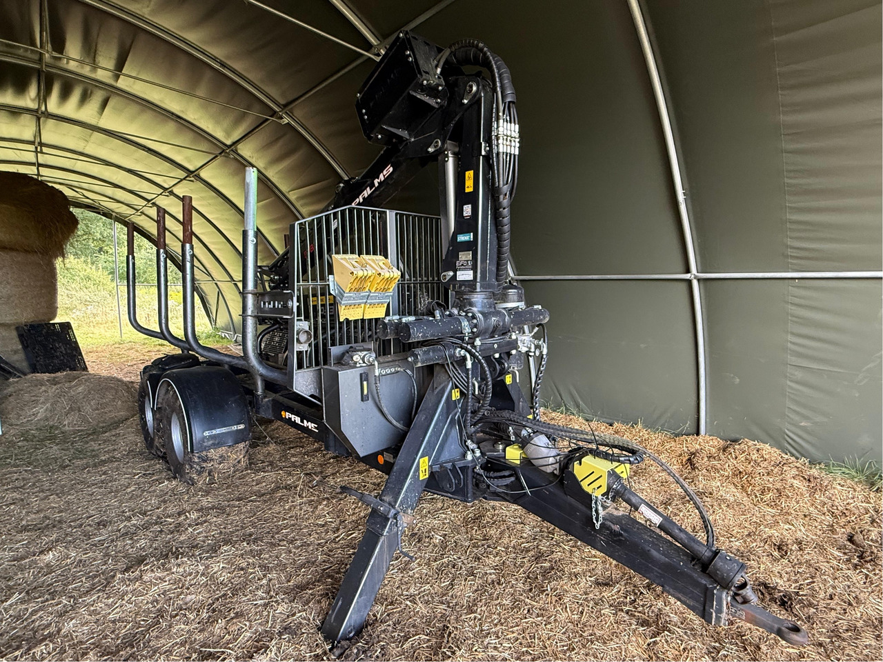 Palms Forst-Rückeanhänger 12,5 - Remorque forestière: photos 1 Palms Forst-Rückeanhänger 12,5 - Remorque forestière: photos 1