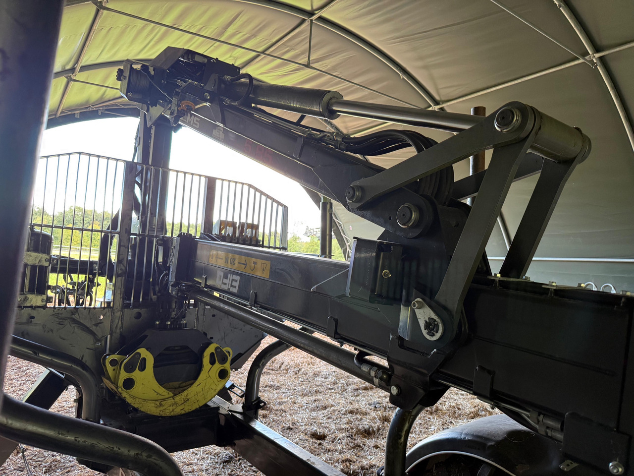 Palms Forst-Rückeanhänger 12,5 - Remorque forestière: photos 3 Palms Forst-Rückeanhänger 12,5 - Remorque forestière: photos 3