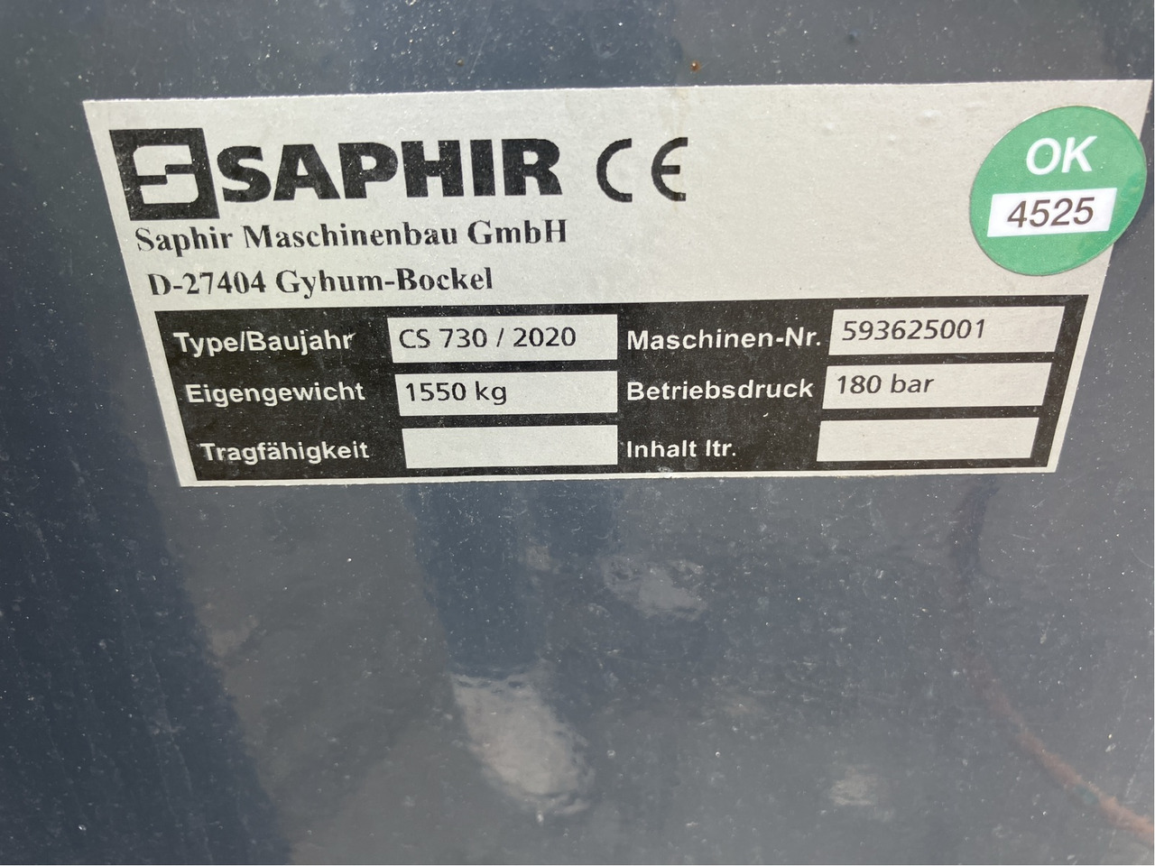 Saphir Strohstriegel CleanStar 730 - Outils du sol: photos 3 Saphir Strohstriegel CleanStar 730 - Outils du sol: photos 3