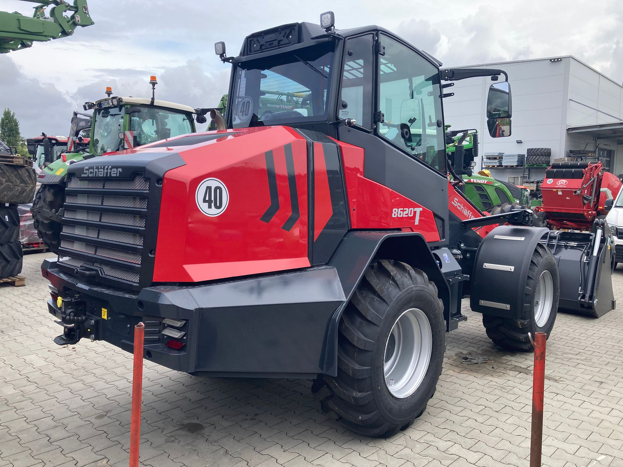 Schäffer Teleradlader Typ 8620 T-3 - Chargeuse: photos 5 Schäffer Teleradlader Typ 8620 T-3 - Chargeuse: photos 5