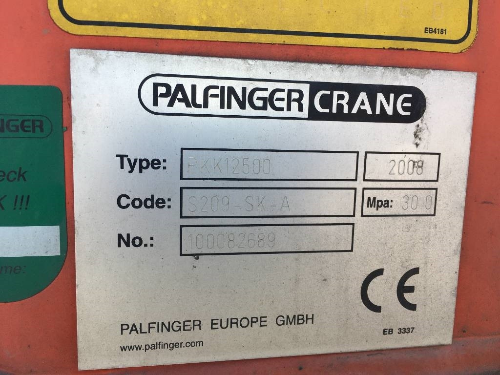 Palfinger PKK12500 - Grue auxiliaire pour Camion: photos 3 Palfinger PKK12500 - Grue auxiliaire pour Camion: photos 3