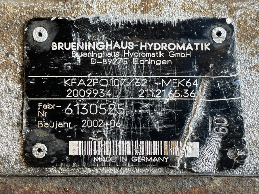 BRUENINGHAUS HYDROMATIK HYDRAULIC PUMP KFA2FO107 - Pompe hydraulique pour Camion: photos 3 BRUENINGHAUS HYDROMATIK HYDRAULIC PUMP KFA2FO107 - Pompe hydraulique pour Camion: photos 3