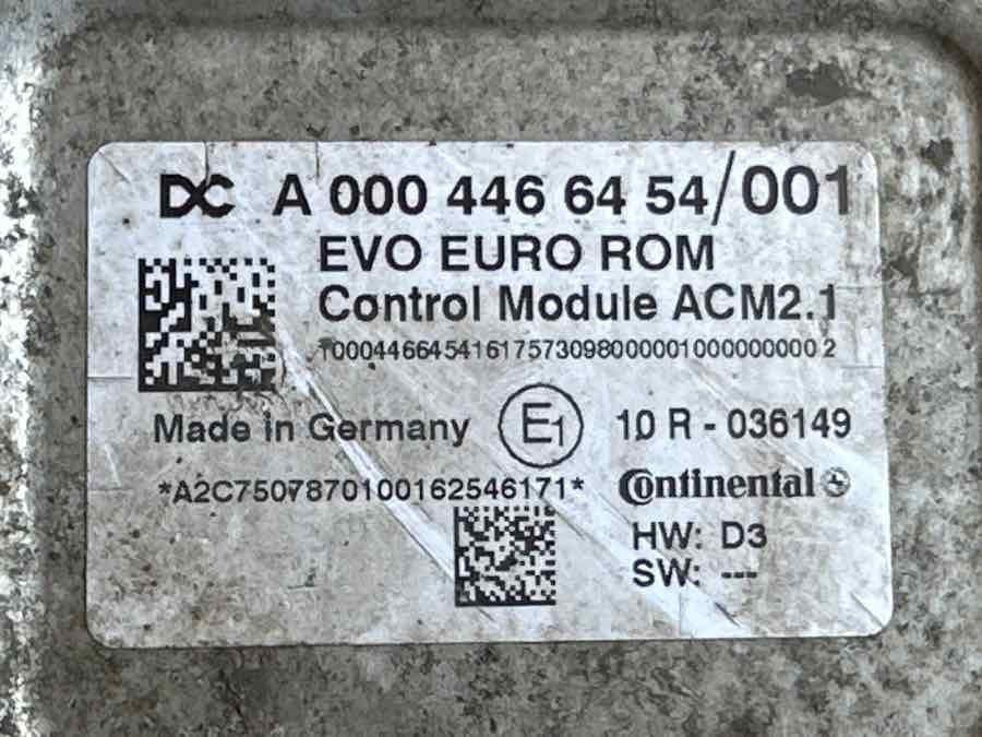 MERCEDES ECU A0004466454 - Système électrique pour Camion: photos 3 MERCEDES ECU A0004466454 - Système électrique pour Camion: photos 3
