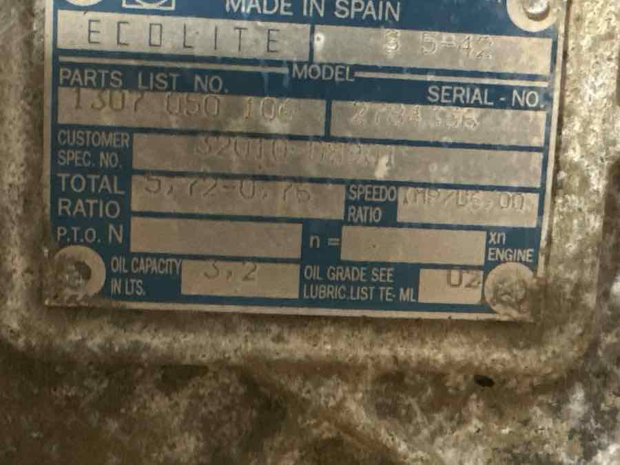 NISSAN ATELEON GEARBOX S5-42 // 1307050106 - Boîte de vitesse pour Camion: photos 3 NISSAN ATELEON GEARBOX S5-42 // 1307050106 - Boîte de vitesse pour Camion: photos 3