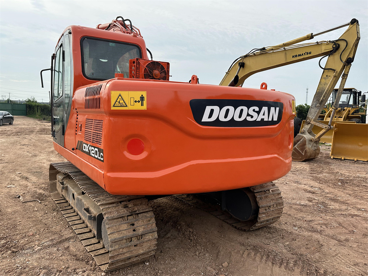DOOSAN DX120 - Pelle sur chenille: photos 4 DOOSAN DX120 - Pelle sur chenille: photos 4
