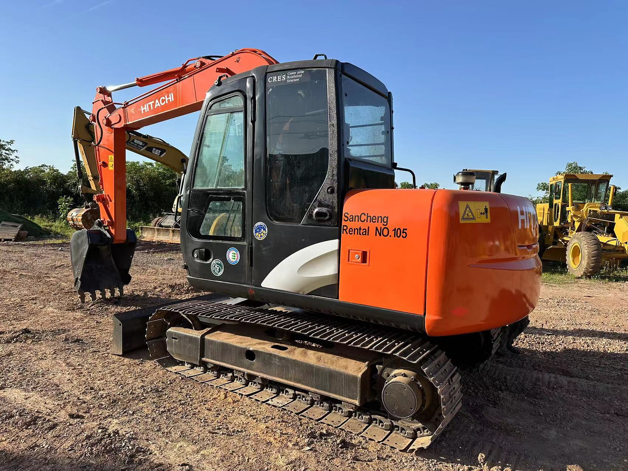 Mini pelle HITACHI ZAXIS ZX70: photos 8