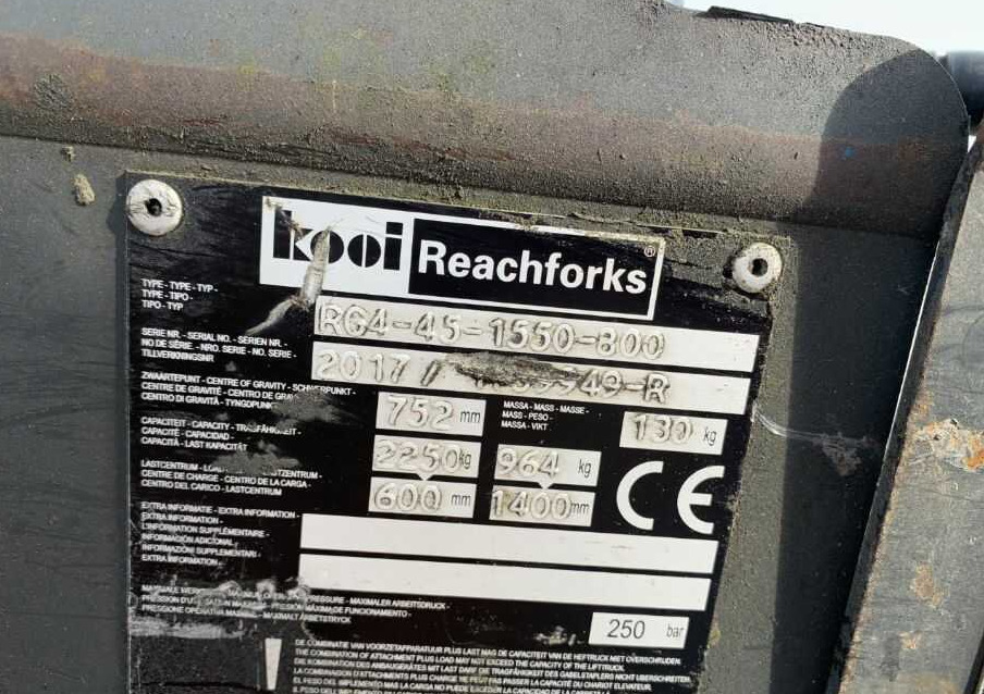 Kooi RG4-45-1550 - Flèche pour Matériel de manutention: photos 5 Kooi RG4-45-1550 - Flèche pour Matériel de manutention: photos 5