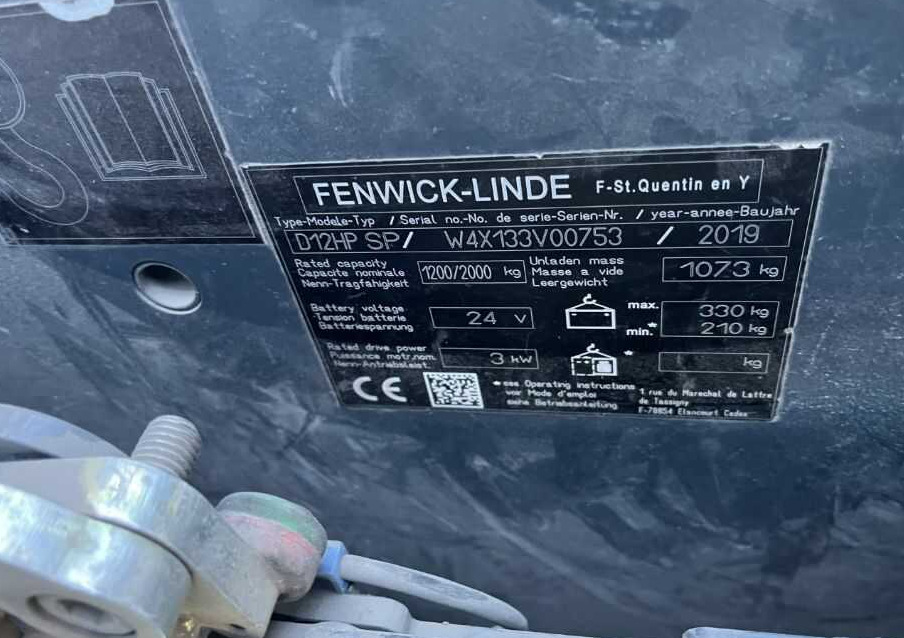 Linde D12HPSP - Gerbeur: photos 4 Linde D12HPSP - Gerbeur: photos 4