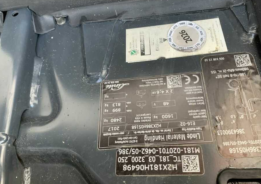 Linde E16-02 - Chariot élévateur électrique: photos 4 Linde E16-02 - Chariot élévateur électrique: photos 4