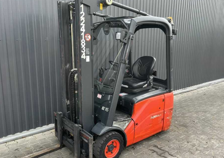 Linde E16C-01 - Chariot élévateur électrique: photos 1 Linde E16C-01 - Chariot élévateur électrique: photos 1