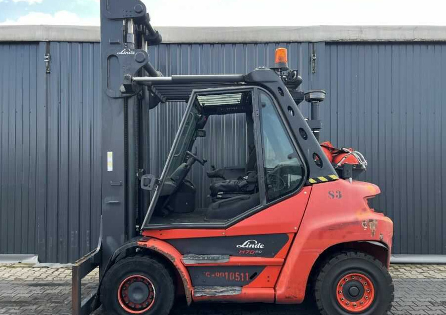 Chariot élévateur à gaz Linde H70T-03: photos 7