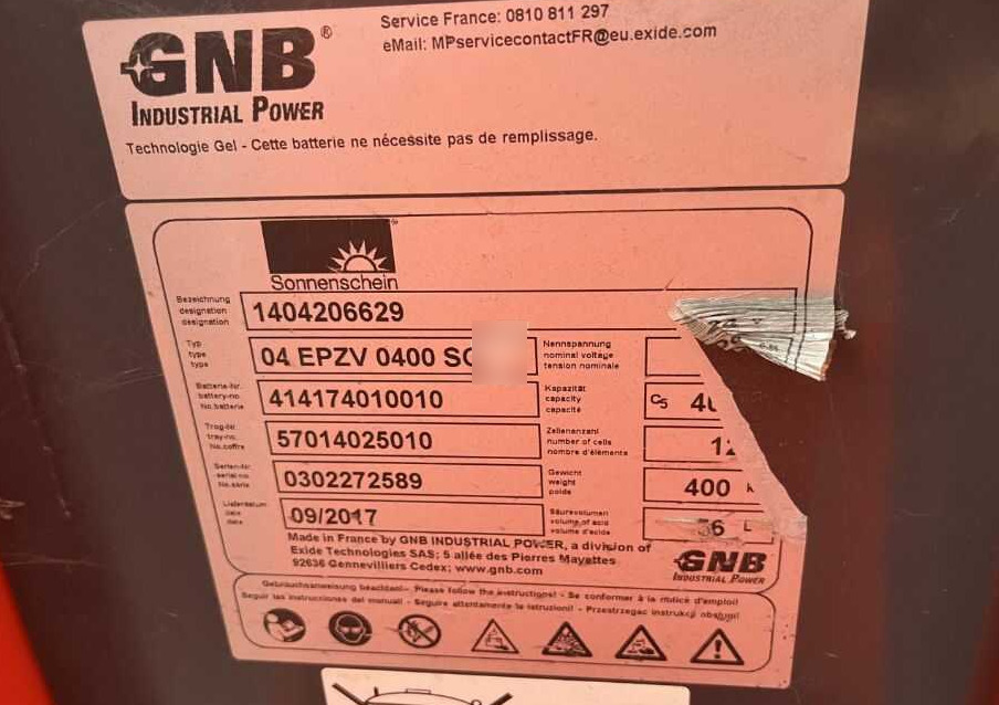 Gerbeur Linde L12R: photos 8 Gerbeur Linde L12R: photos 8