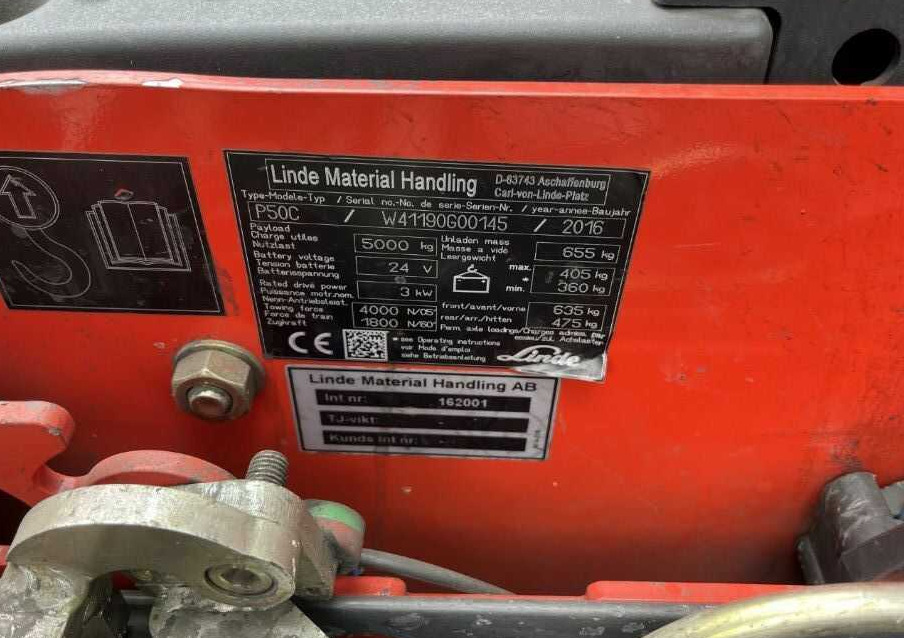 Linde P50C - Chariot tracteur: photos 4 Linde P50C - Chariot tracteur: photos 4