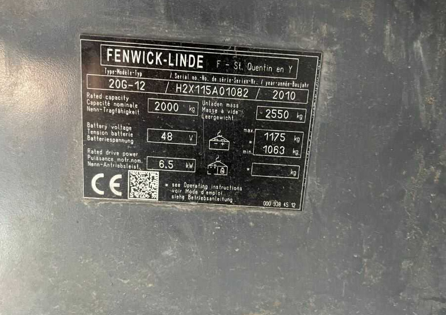 Linde R20G - Chariot à mât rétractable: photos 4 Linde R20G - Chariot à mât rétractable: photos 4