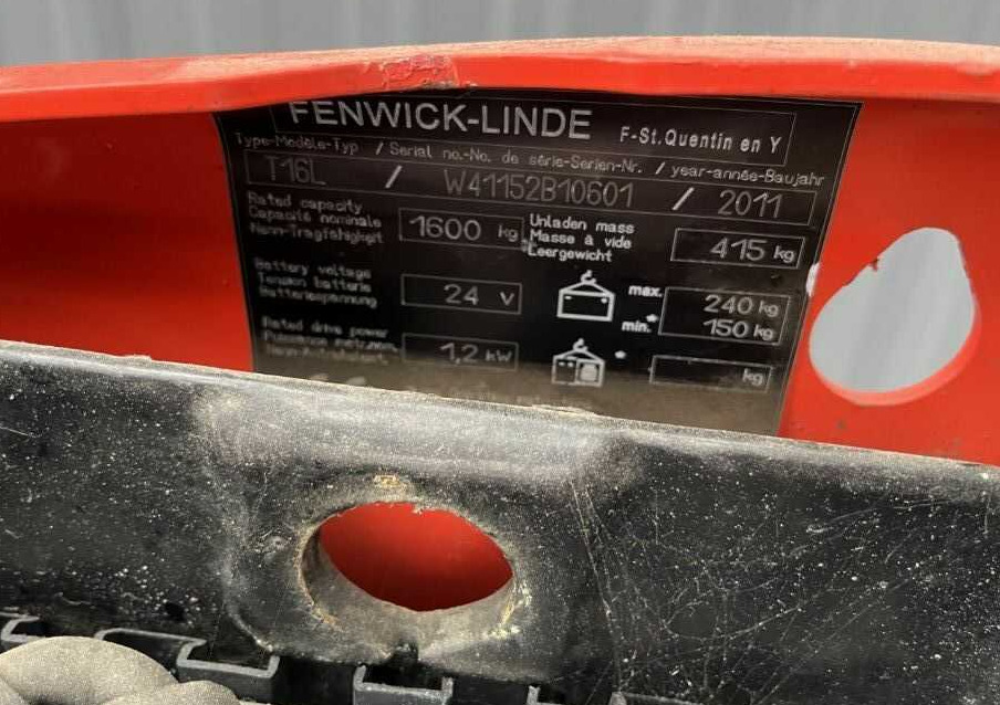 Linde T16L - Transpalette: photos 4 Linde T16L - Transpalette: photos 4